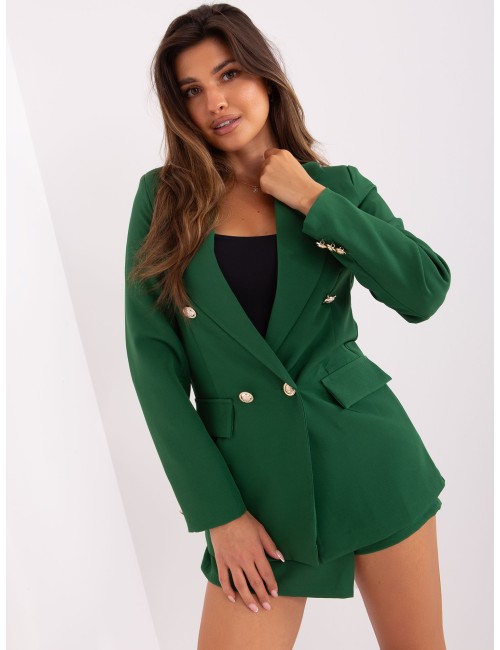 Garniturowy komplet elegancki z szortami