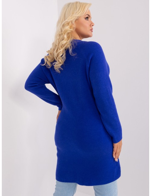 Sweter plus size z dzianiny