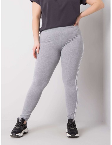 Melanżowe legginsy plus size