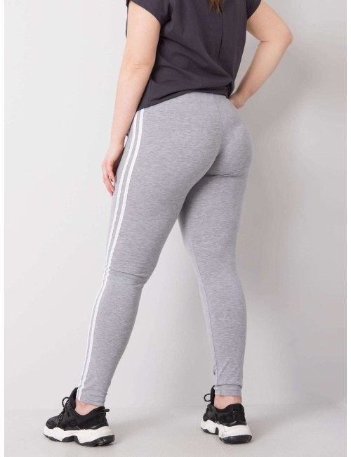 Melanżowe legginsy plus size