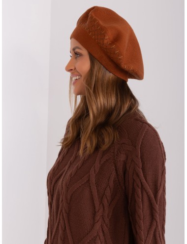Dzianinowy beret