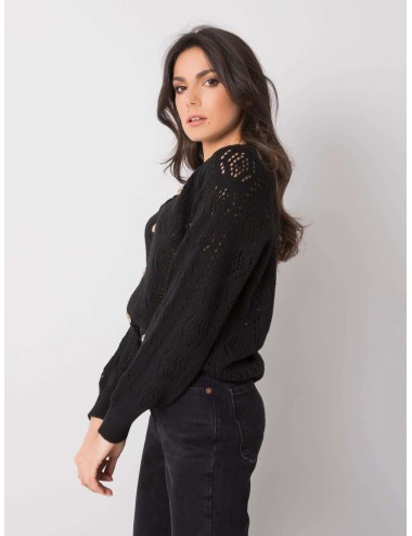 OCH BELLA Ecru sweter rozpinany