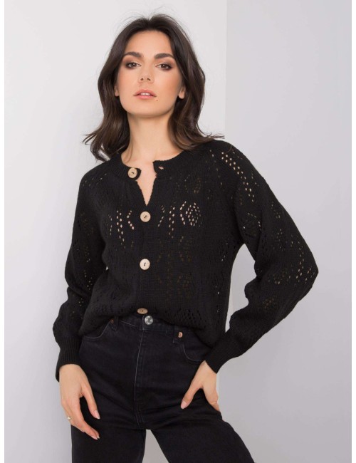 OCH BELLA Ecru sweter rozpinany