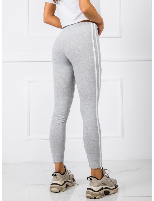 Legginsy damskie z lampasami