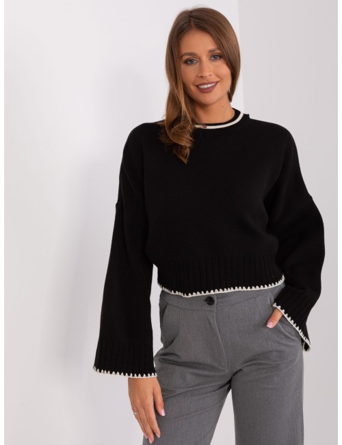 Damski sweter dzianinowy oversize