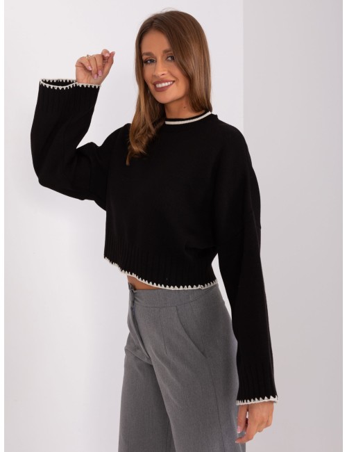 Damski sweter dzianinowy oversize