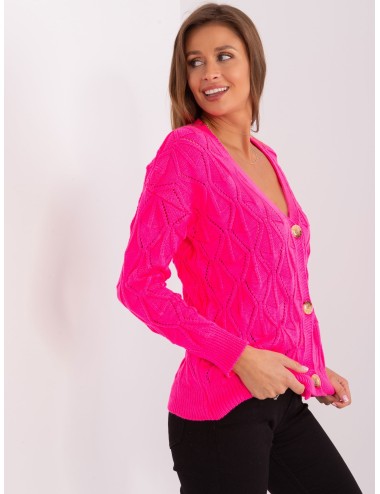 Dzianinowy sweter rozpinany