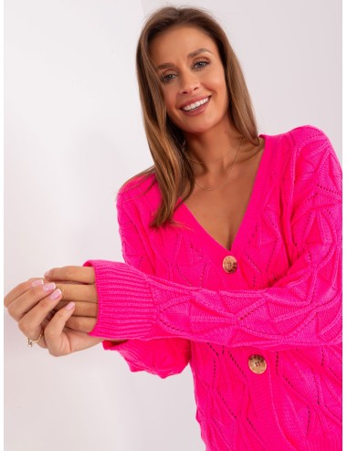 Dzianinowy sweter rozpinany