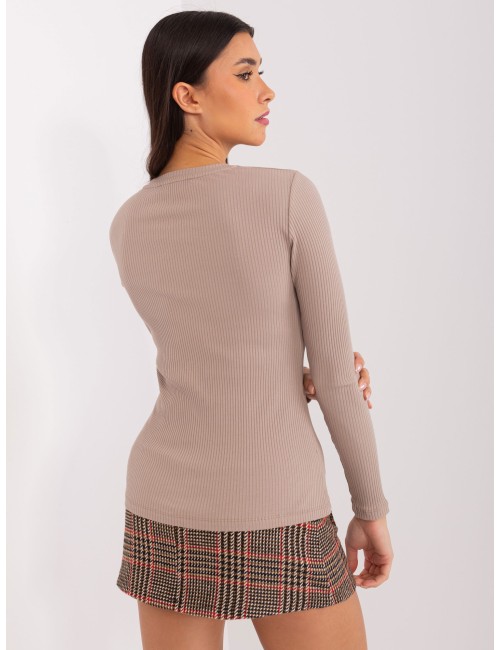 Dopasowana bluzka w prążek BASIC FEEL GOOD