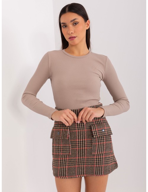 Dopasowana bluzka w prążek BASIC FEEL GOOD
