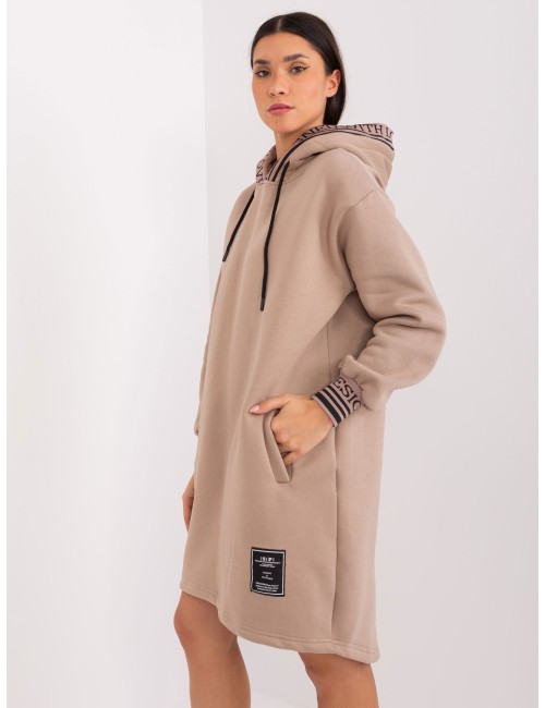 Sukienka dresowa o kroju oversize