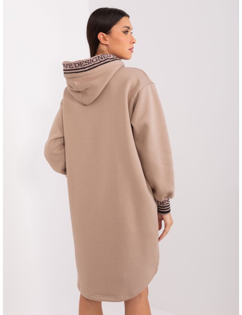 Sukienka dresowa o kroju oversize