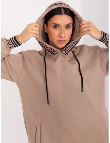 Sukienka dresowa o kroju oversize