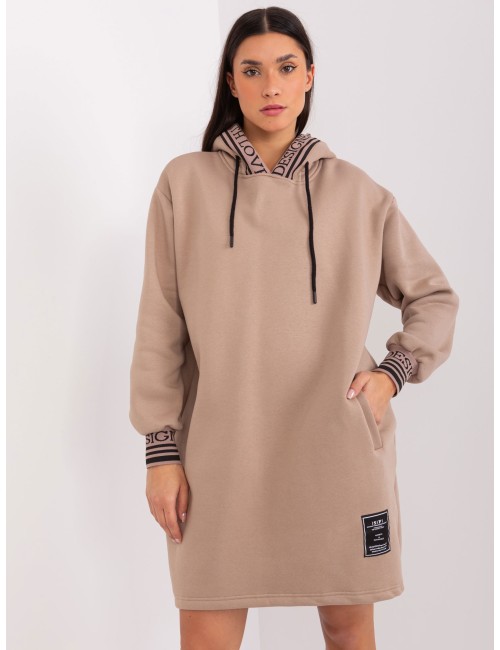 Sukienka dresowa o kroju oversize