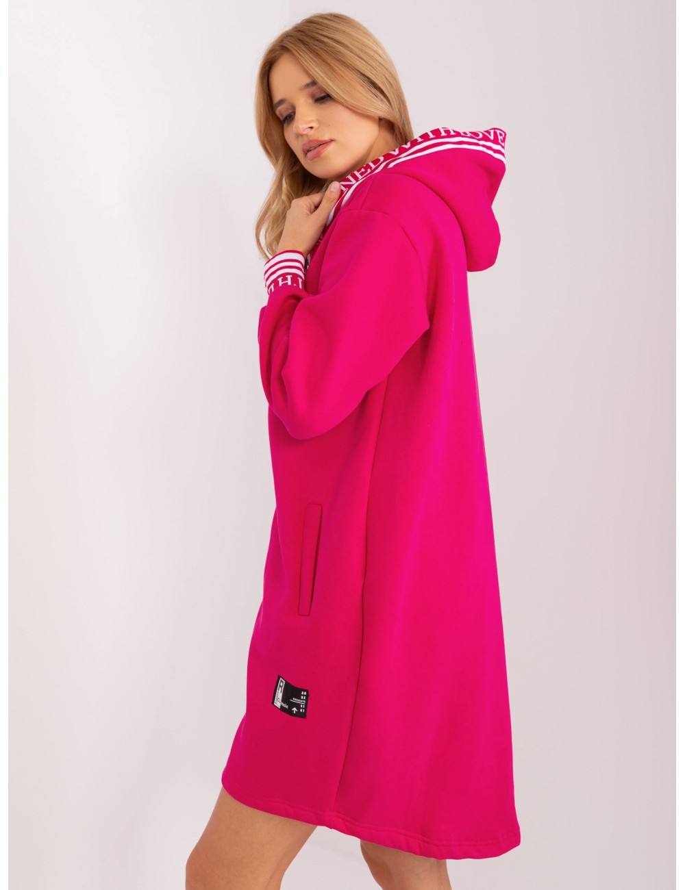 Bluza rozpinana ze ściągaczami
