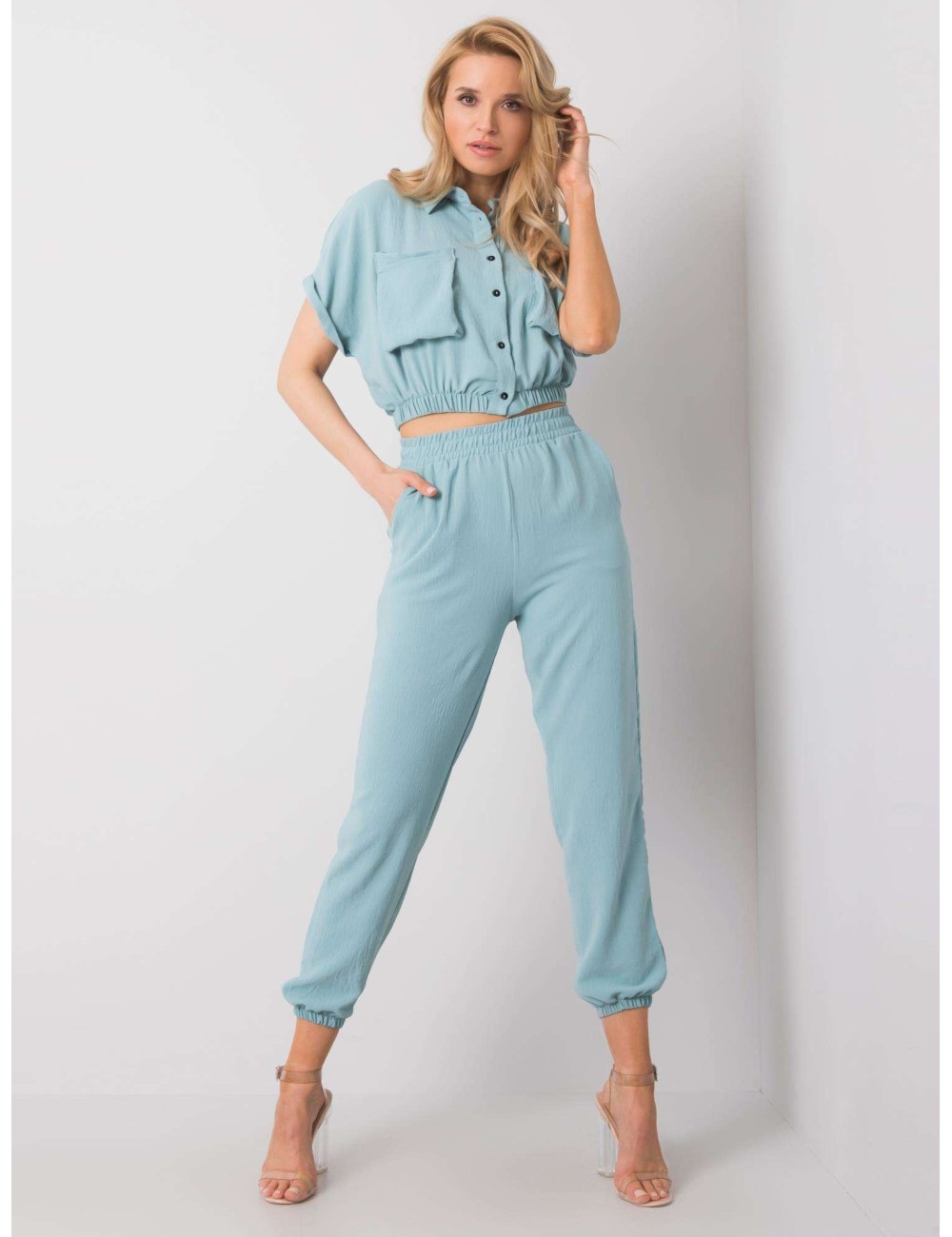 Czarny komplet casualowy Odille RUE PARIS