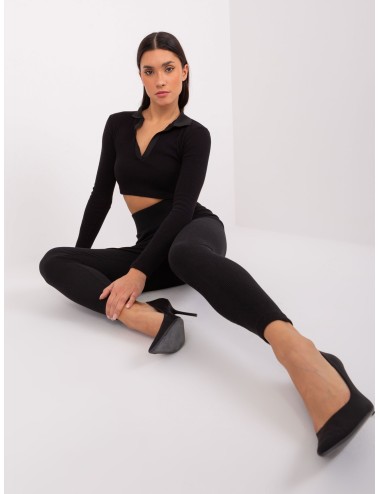 Legginsy z wysokim stanem RUE PARIS