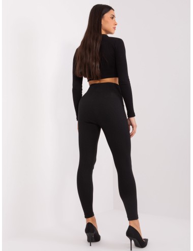 Legginsy z wysokim stanem RUE PARIS