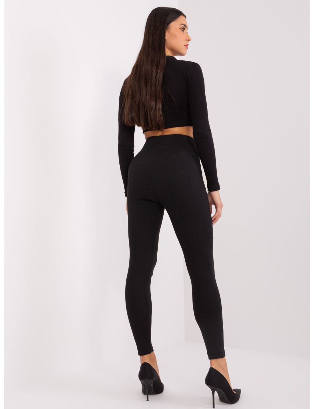 Legginsy z wysokim stanem RUE PARIS