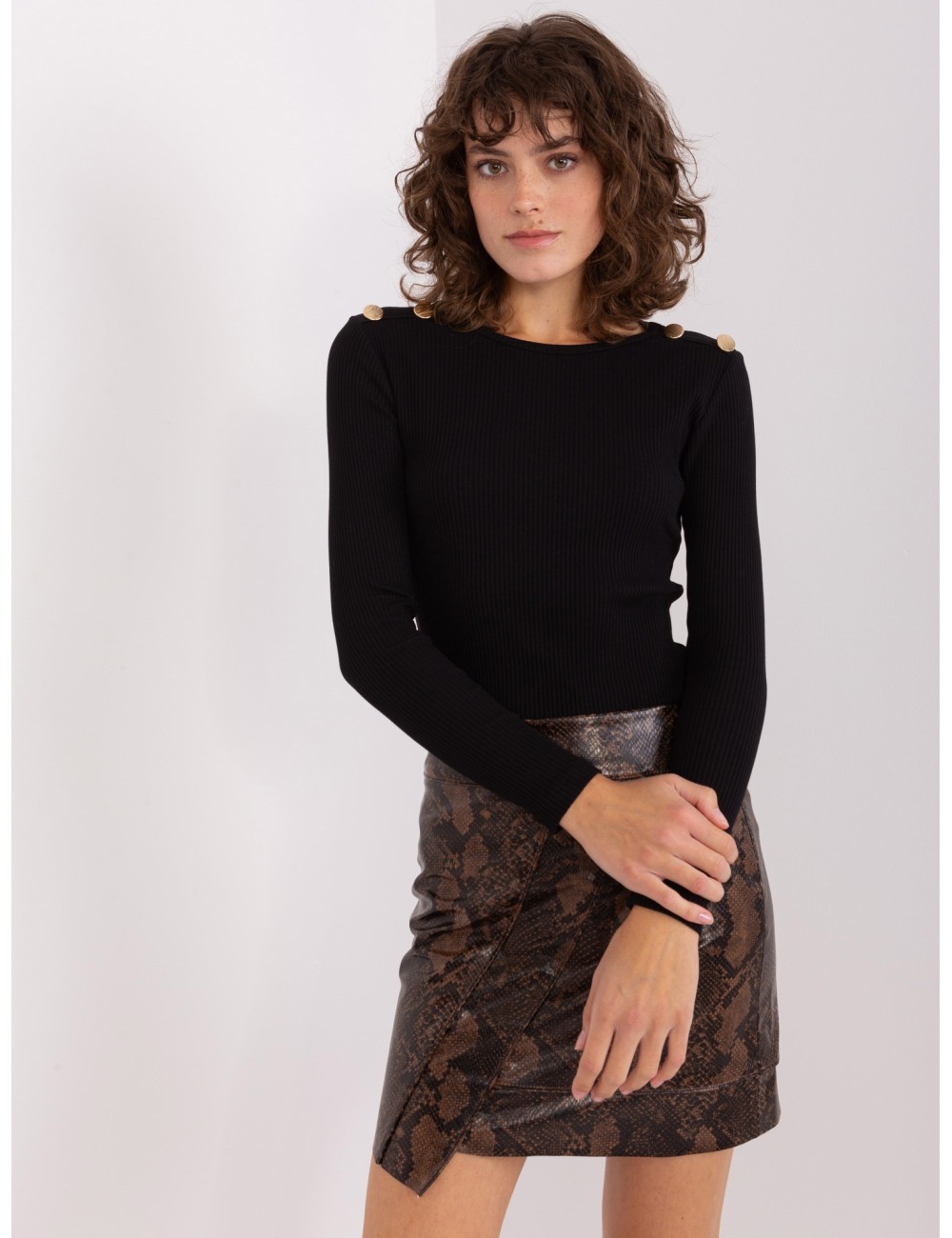 Bluzka basic w prążek BASIC FEEL GOOD