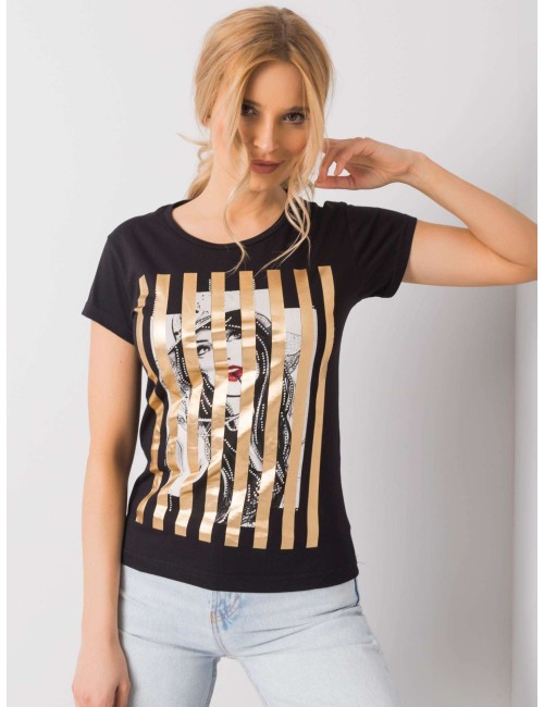 T-shirt z aplikacją