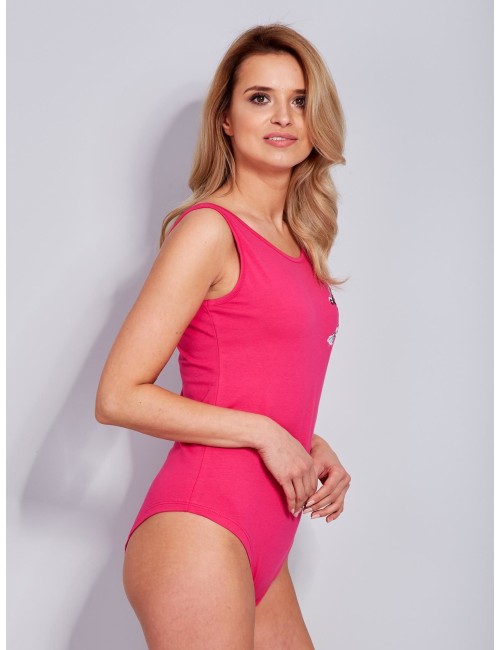 Body bawełniane z ozdobnymi naszywkami