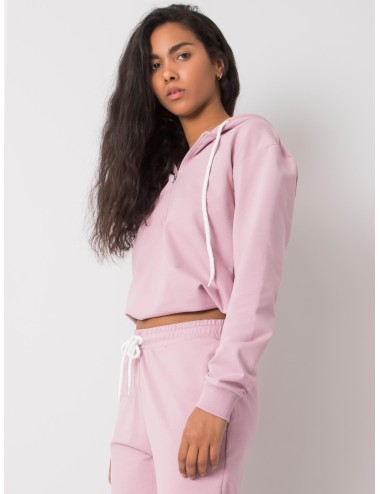 SUBLEVEL Jasnofioletowa bluza damska