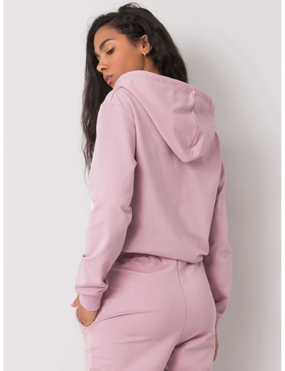 SUBLEVEL Jasnofioletowa bluza damska