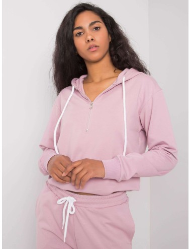 SUBLEVEL Jasnofioletowa bluza damska
