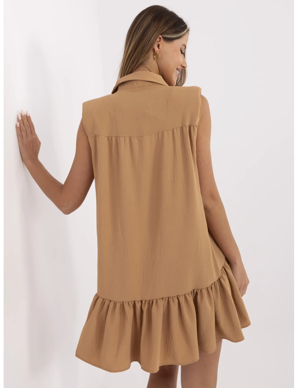 Sukienka-341-SK-5183.09-camelowy