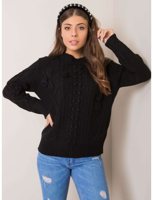 Sweter z warkoczami