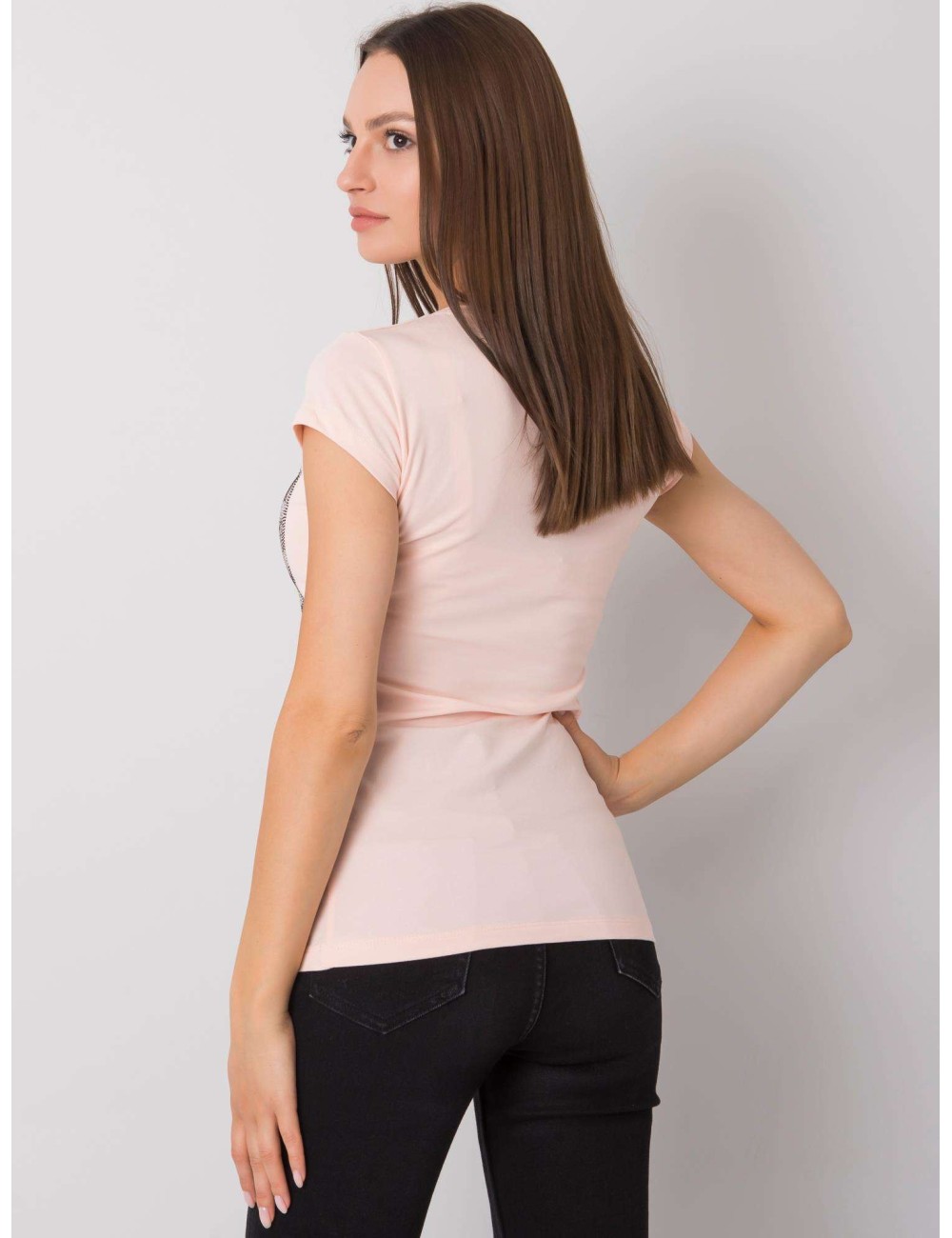 T-shirt damski z czaszką