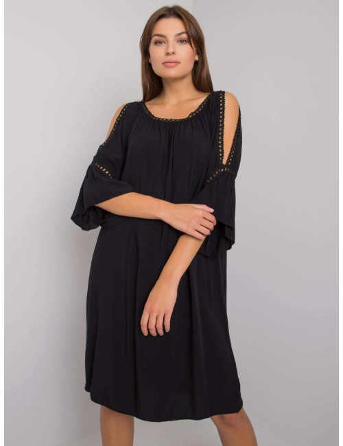 OCH BELLA Khaki luźna sukienka