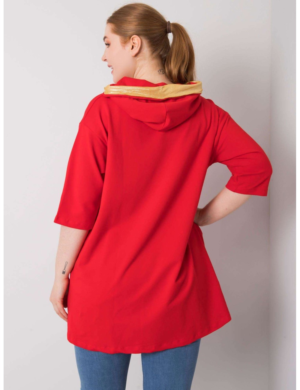 Damska bluza plus size rozpinana