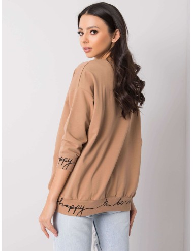 Bluza z napisami na ściągaczach
