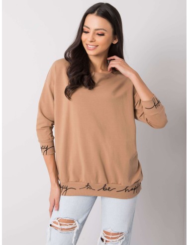 Bluza z napisami na ściągaczach
