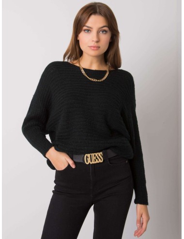 OCH BELLA Szary dzianinowy sweter
