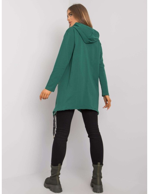 Bluza na suwak z kieszeniami