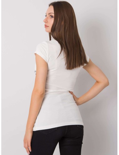 T-shirt damski z dżetami