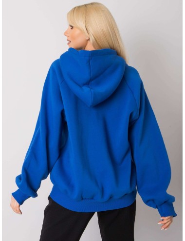 Zielona ocieplana bluza dresowa oversize