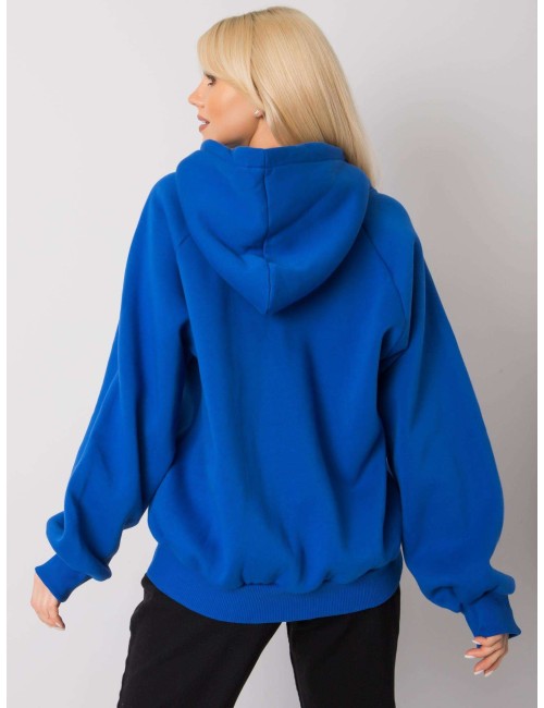 Zielona ocieplana bluza dresowa oversize
