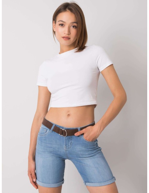 SUBLEVEL Jasnoniebieskie szorty jeansowe
