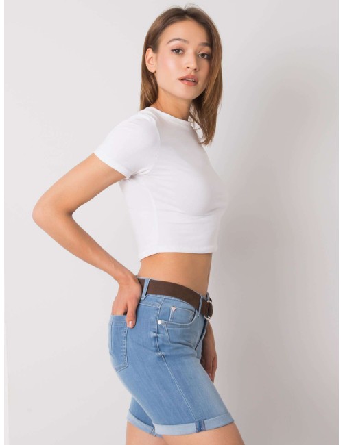 SUBLEVEL Jasnoniebieskie szorty jeansowe