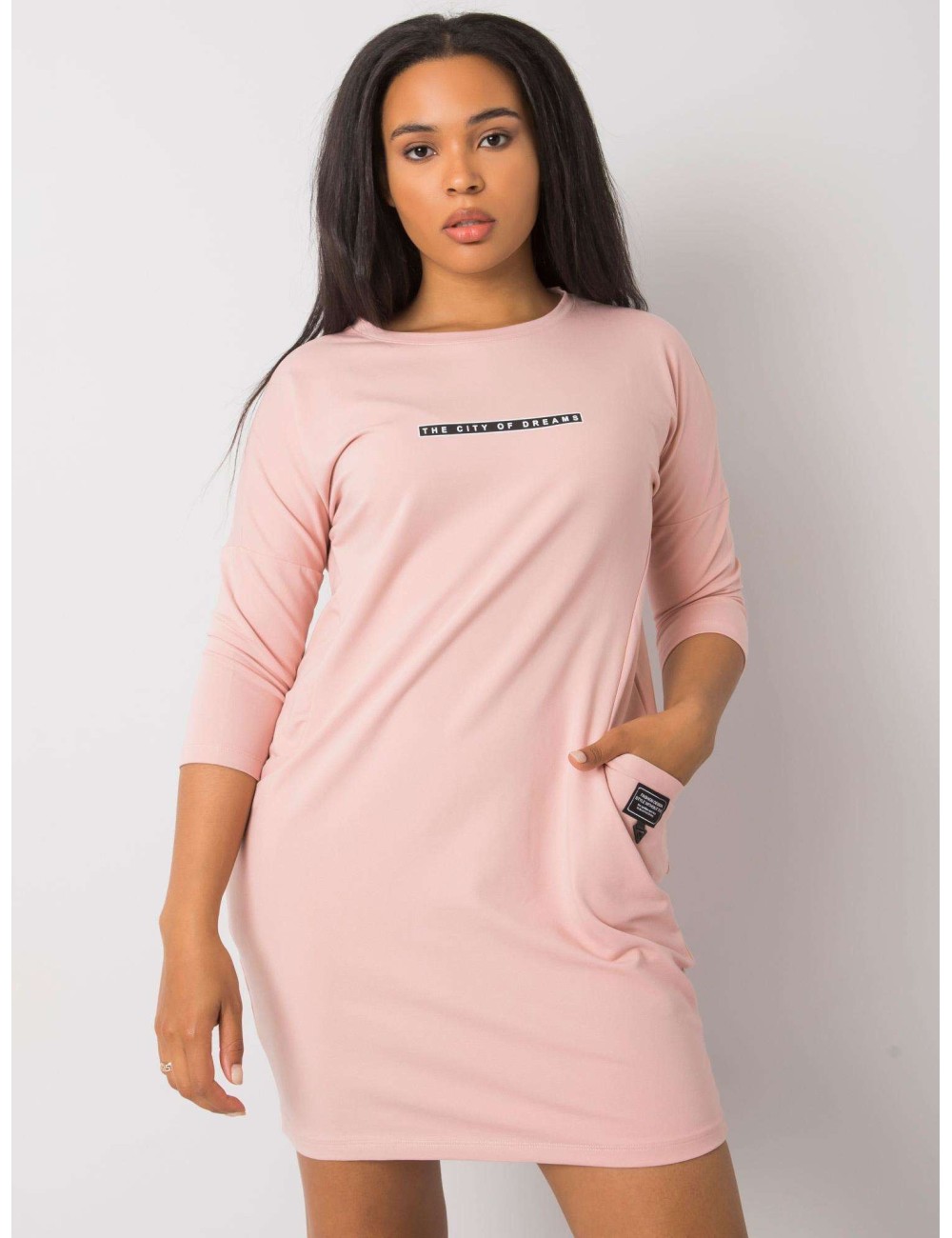 Bawełniana sukienka plus size