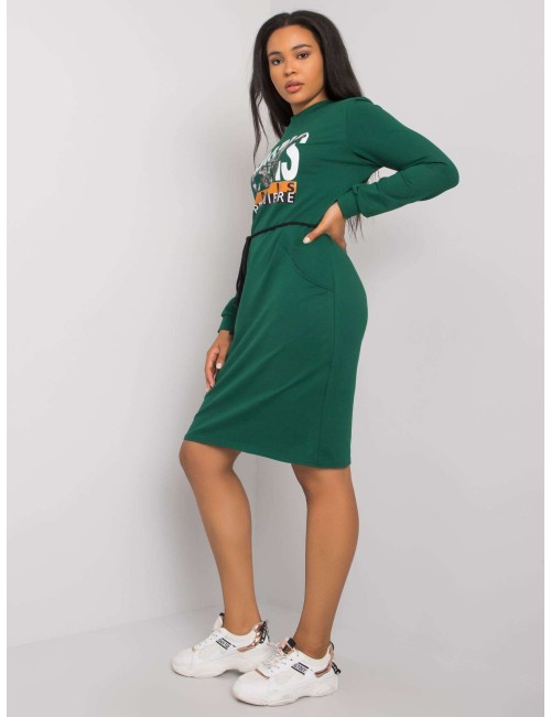 Sukienka plus size z nadrukiem