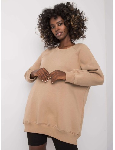 Dresowa bluza basic bez kaptura