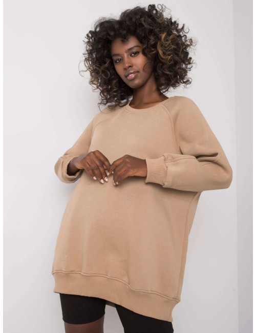 Dresowa bluza basic bez kaptura