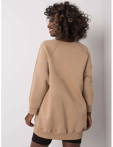 Dresowa bluza basic bez kaptura