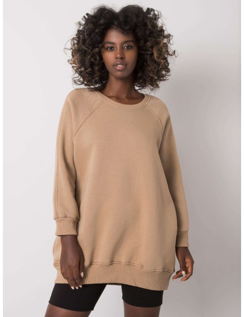 Dresowa bluza basic bez kaptura