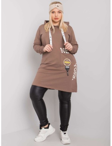 Bawełniana tunika plus size